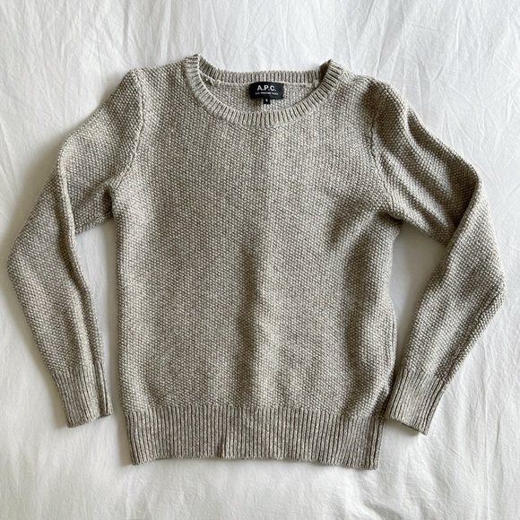 A.P.C. Gray Sweater | S - Picture 1 of 8